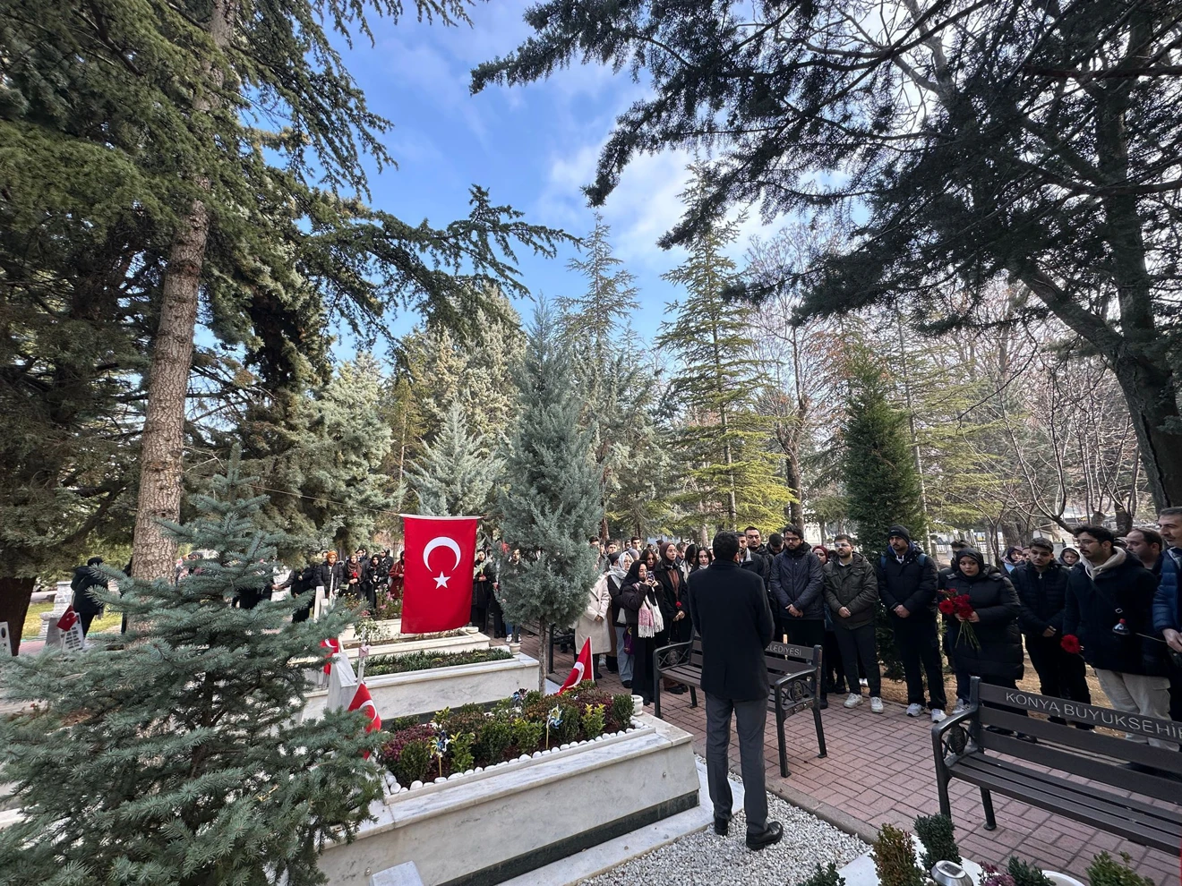 Konya Şehitliği Ziyareti